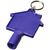 Llave para contador con forma de casa con llavero "Maximilian" - Morado