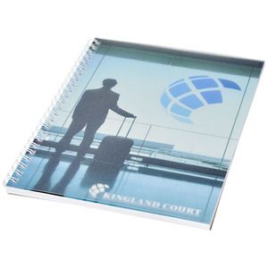 Cuaderno A5 con anillas de alambre y cubierta de PP Desk-Mate®