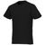 Camiseta de manga corta de material reciclado para hombre "Jade" - Negro