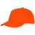 Gorra de 6 paneles "Ares" - Naranja
