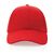 Gorra 280gr de algodón reciclado Impatt - Rojo