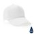 Gorra de algodón reciclado Impact 280gr con trazador AWARE™ - Blanco