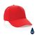 Gorra de algodón reciclado Impact 280gr con trazador AWARE™ - Rojo
