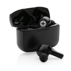 Auriculares RCS de plástico reciclado Swiss Peak ANC TWS