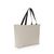 Nevera grande lona personalizada Grey X - Blanco