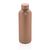 Botella termo personalizada de acero inox. reciclado Lato - Marrón