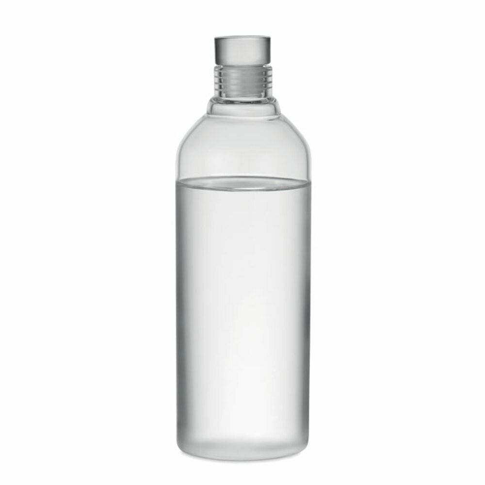 Botella De Vidrio Para Agua Con Tapa Cap. 320 Ml. - T 82 - For Promotional  - KW Publicidad Corporativa