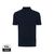 Polo Iqoniq Yosemite de algodón reciclado - Azul Marino