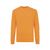 Sudadera algodón personalizado Iqoniq - Naranja Sol