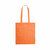 Bolsa de algodón reciclado personalizada Graket - Naranja