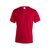 Camiseta adulto orgánica Keya Color - Rojo