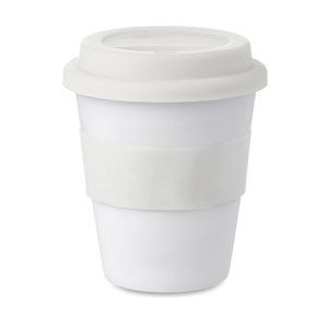 Vaso con tapa de silicona de 350 ml Astoria