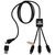 Cable de Carga 5 en 1 RPET Personalizado Design C45
