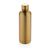 Botella termo personalizada de acero inox. reciclado Lato - Dorado