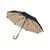 Paraguas plegable promocional 21" AWARE™ de rPET Bosler - Negro