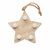 Estrella decorativa de madera Lalie