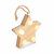 Estrella decorativa de madera Lalie