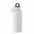 Botella de 500 ml. en aluminio reciclado Remoss - Blanco