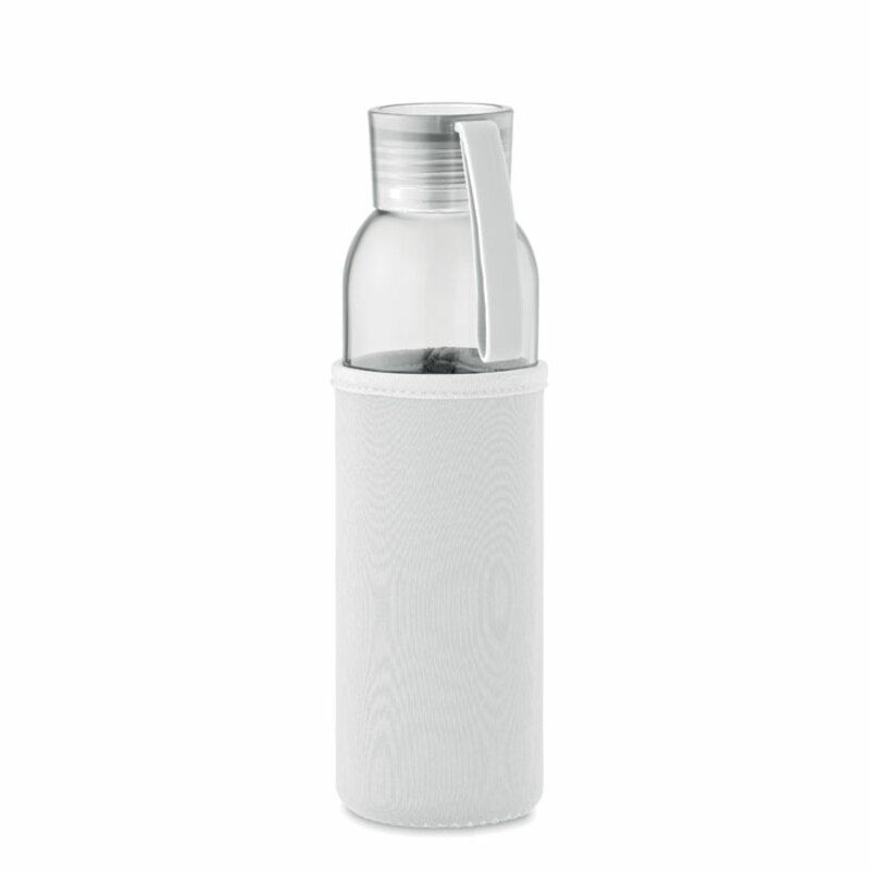 Botella cristal con funda personalizada 500 ml. Blorek