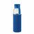 Botella corporativa vidrio reciclado 500 ml. Ebor - Azul Royal