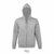 Sudadera corporativa con capucha hombre Spike - Gris Vigore