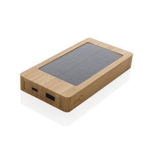 Batería solar personalizada bambú Sunwick