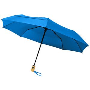 Paraguas plegable de material reciclado con apertura y cierr