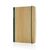 Cuaderno de bambú personalizado A5 Scribe - Verde