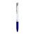 Bolígrafo plástico personalizado Laury - Azul
