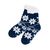 Calcetín navideño promocional talla única 36-42 Camiz - Azul Marino