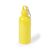Botella publicitaria con tapón seguridad y mosquetón 600 ml. Zanip - Amarillo