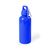 Botella publicitaria con tapón seguridad y mosquetón 600 ml. Zanip - Azul