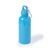 Botella publicitaria con tapón seguridad y mosquetón 600 ml. Zanip - Azul Claro