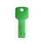 Memoria USB forma de llave promocional Fixing - Verde