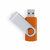Memoria USB plastico personalizado Yemil - Naranja