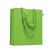 Bolsa de algodón orgánico personalizable Bentecolour - Verde Lima