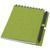 Libreta pequeña con espiral y lápiz "Luciano Eco" - Verde