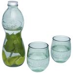 Set de 3 vasos de vidrio reciclado Brisa