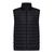Chaleco hombre de poliéster reciclado Meru - Negro