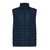 Chaleco hombre de poliéster reciclado Meru - Azul Marino