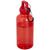 Bidón deportivo rPET 400 ml. con mosquetón Oregon - Rojo