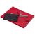 Toalla ultraligera promocional 50x100 cm Pieter - Rojo