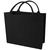 Bolsa tote corporativa sostenible Page - Negro