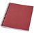 Cuaderno personalizable con espiral A6 Deskmate - Rojo
