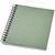 Cuaderno personalizable con espiral A6 Deskmate - Verde