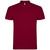 Polo de manga corta para hombre "Star" - Rojo Granate
