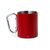 Taza promocional doble pared 300 ml Lecrer - Rojo