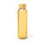 Botella de cristal para sublimación 500 ml. Vantex - Amarillo