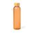 Botella de cristal para sublimación 500 ml. Vantex - Naranja