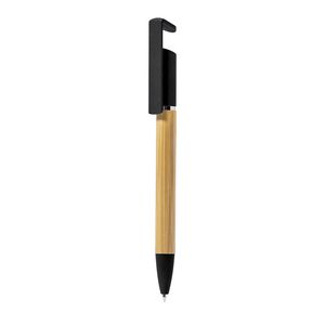 Bolígrafo corporativo bambú soporte Zonta
